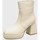 Sapatos Mulher Botins Top 3 Shoes 22926 Bege