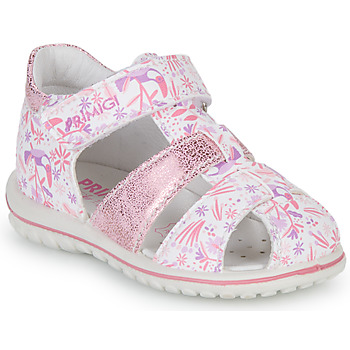Sapatos Rapariga Sandálias Primigi BABY SWEET Branco / Rosa