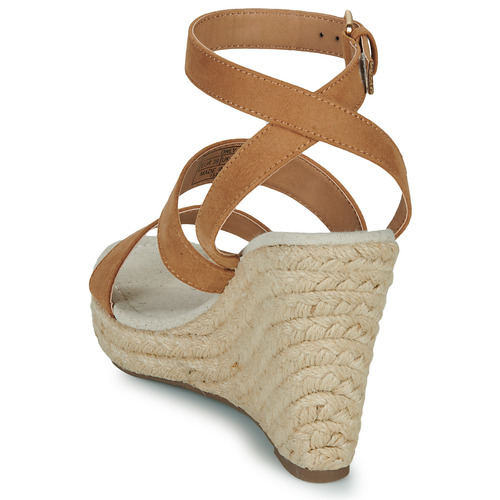 Only ONLAMELIA-16 WEDGE SANDAL Conhaque