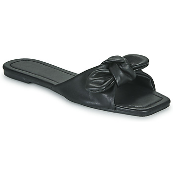 Sapatos Mulher Chinelos Only ONLMILLIE-3 PU BOW SANDAL Preto