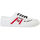 Sapatos Homem Sapatilhas Kawasaki Signature Canvas Shoe K202601 1002 White Branco
