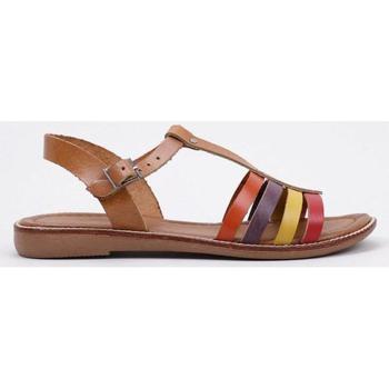 Sapatos Mulher Chinelos Krack ARAL Multicolor