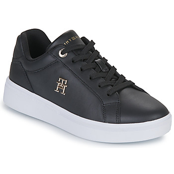 Sapatos Mulher Sapatilhas Tommy Hilfiger TH COURT SNEAKER Preto