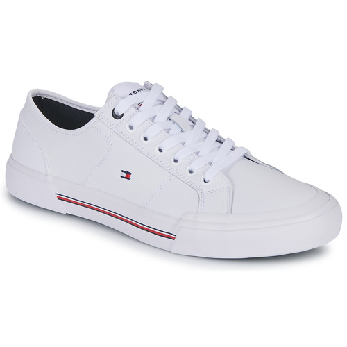 Tommy hilfiger Retro Tjm Leather Runner Shoes White