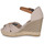 Sapatos Mulher Sandálias Mules Tommy Hilfiger BASIC OPEN TOE HIGH WEDGE Bege
