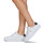 Sapatos Mulher Sapatilhas Logobund Tommy Hilfiger ELEVATED ESSENTIAL COURT SNEAKER Branco