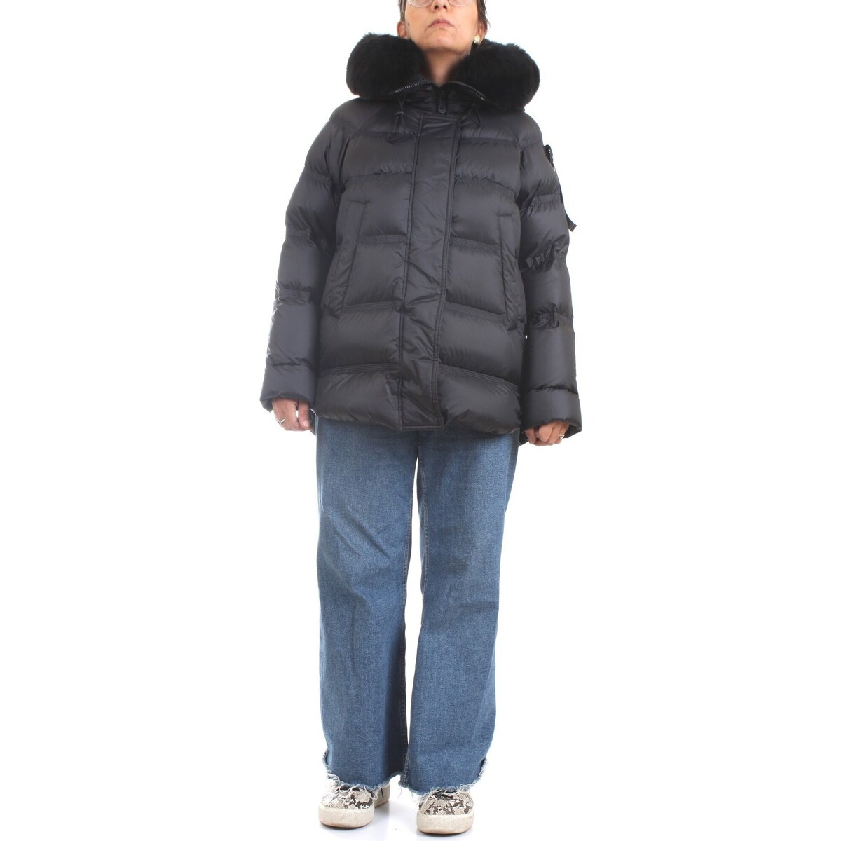 Textil Mulher Casacos Peuterey PED5110 Preto