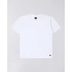 Textil Homem T-shirts e Pólos Edwin I030214.02.67 OVERSIZE TS-WHITE Branco