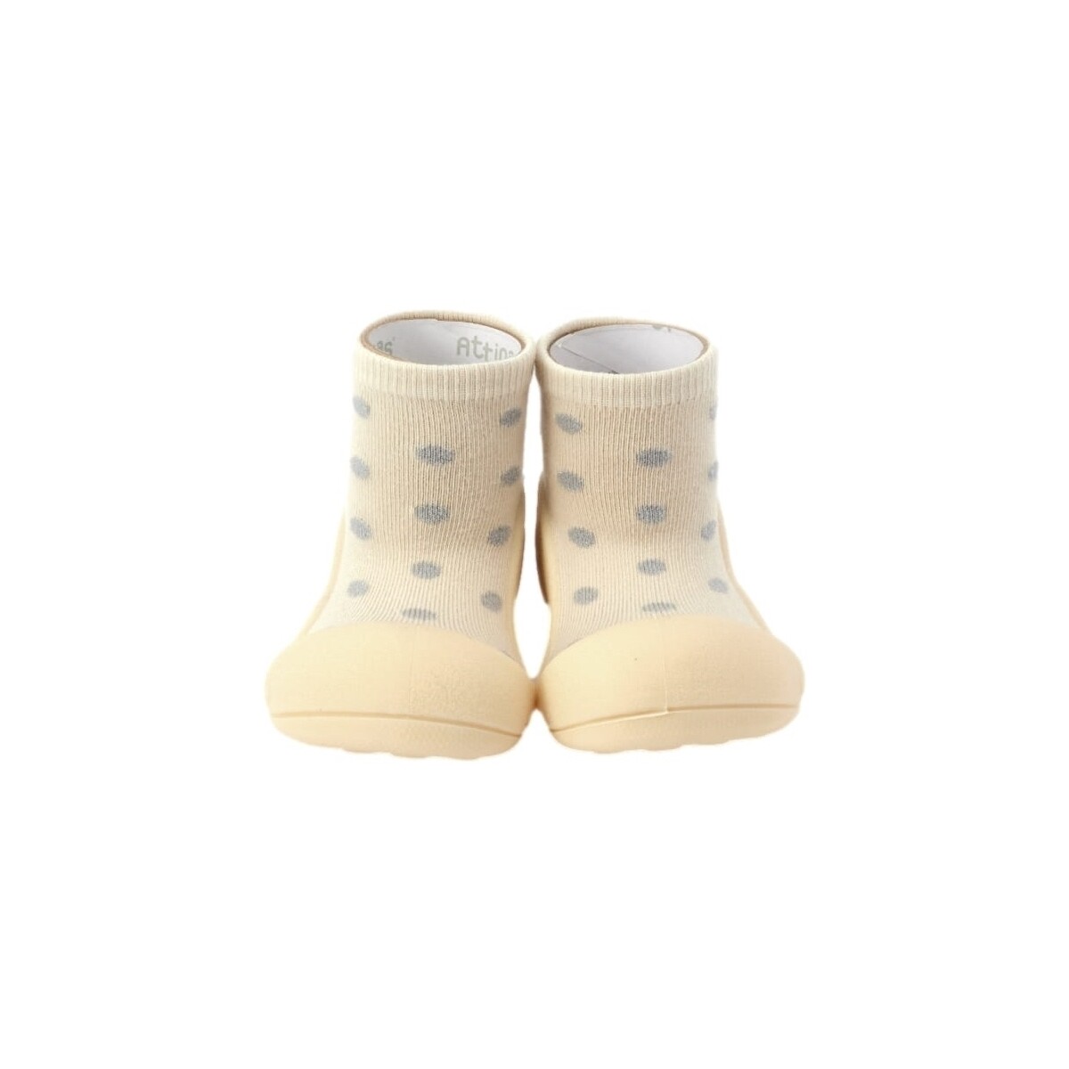 Sapatos Criança Pantufas bebé Attipas Dot Dot - Sparkle White Amarelo