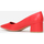 Sapatos Mulher Escarpim La Modeuse 14679_P38694 Vermelho