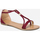 Sapatos Mulher Sandálias La Modeuse 15254_P42052 Vermelho