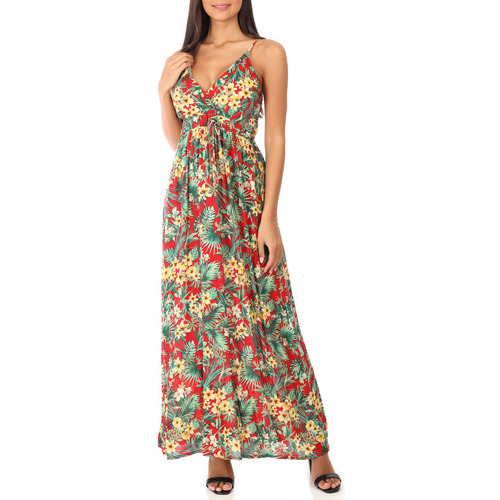 Textil Mulher Vestidos La Modeuse 19471_P54705 Vermelho