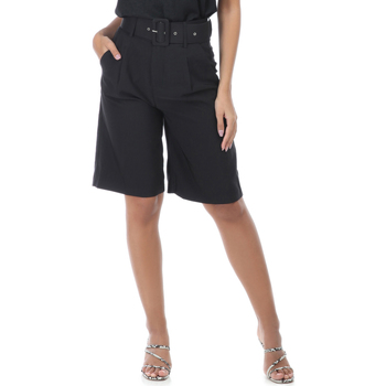 Textil Mulher Shorts / Bermudas La Modeuse 21104_P57909 Preto
