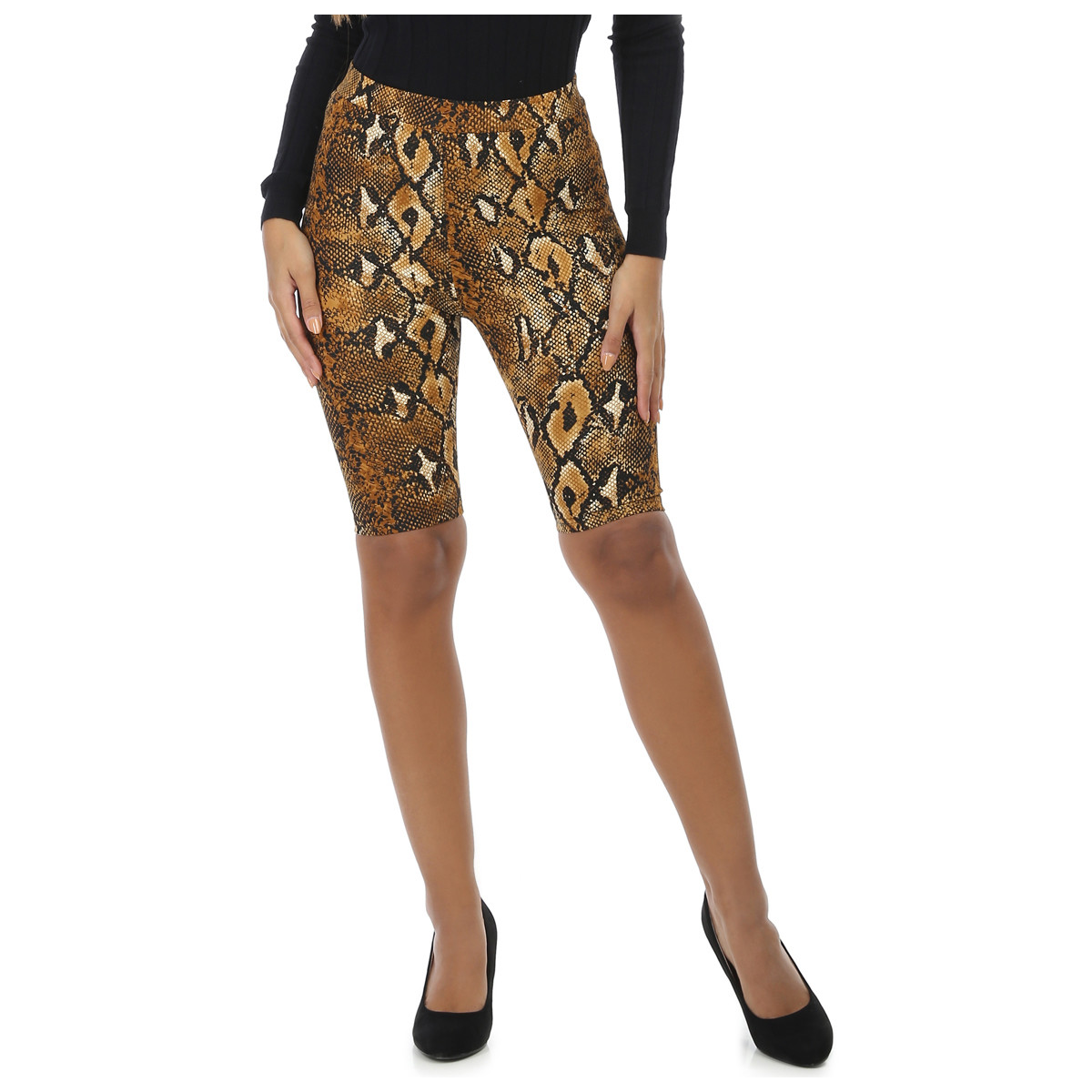 Textil Mulher Shorts for / Bermudas La Modeuse 21116_P57962 Castanho