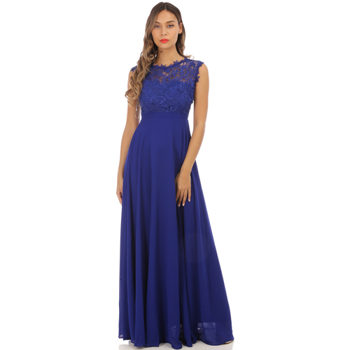 Textil Mulher Vestidos La Modeuse 29695_P68993 Azul