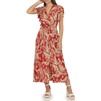 Textil Mulher Vestidos La Modeuse 61154_P139210 Vermelho