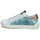 Sapatos Mulher Sapatilhas Meline NKC166 Azul / Prateado