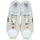 Sapatos Mulher Sapatilhas Meline NKC167 Branco / Ouro