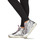 Sapatos Mulher Sapatilhas de cano-alto Meline NCK322 Prata / Lilás