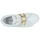 Sapatos Mulher Sapatilhas Meline PF1499 Branco / Ouro