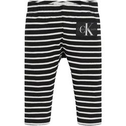 Textil Corta vento Calvin Klein Czarny komplet bielizny z koronkową aplikacją  Branco