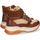 Sapatos Mulher Sapatilhas de cano-alto Clowse VR2-153 Castanho
