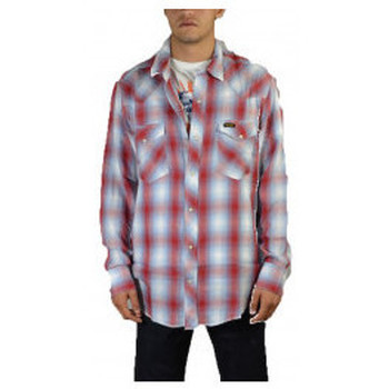 Textil Homem T-shirts e Pólos Wrangler Camicia Western Vermelho