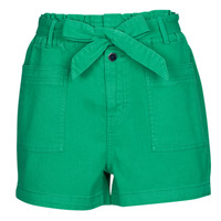 Textil Mulher Shorts blue / Bermudas Naf Naf FREP SH1 Verde