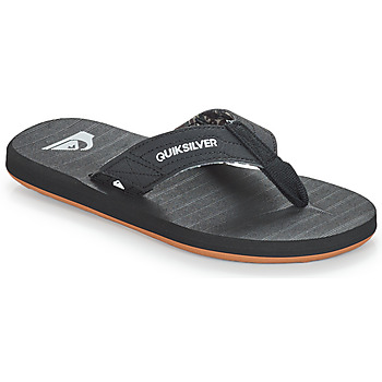 Sapatos Rapaz Chinelos Quiksilver CARVER SWITCH YOUTH Preto