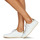 Sapatos Mulher Sapatilhas Pataugas Aster F4G Branco / Ouro