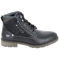 Sapatos Homem Sapatos & Richelieu Mustang Sneaker 4140506 Noir Preto