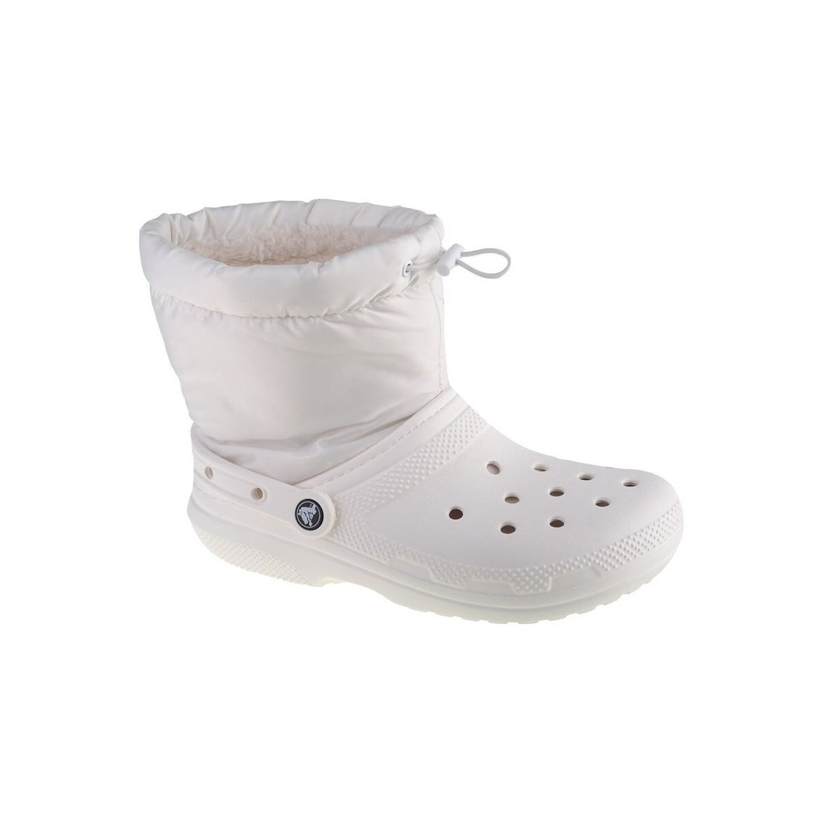 Sapatos Mulher Botins Crocs Classic Lined Neo Puff Boot Branco