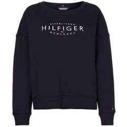Textil Mulher Sweats Tommy Hilfiger WW0WW35978 DW5 Marinho