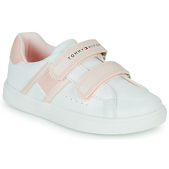 Sapatos Rapariga Sapatilhas Tommy Black Hilfiger JUICE Branco / Rosa