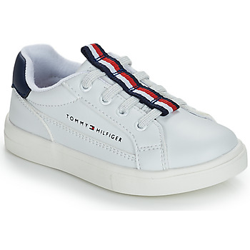 Sapatos Rapaz Sapatilhas kolorze Tommy Hilfiger JUICE Branco