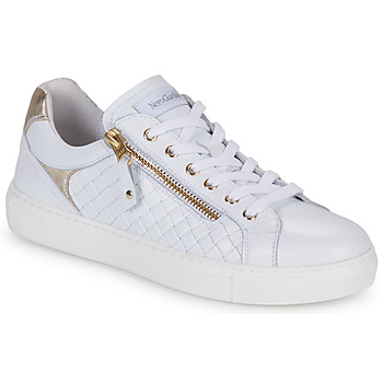 Sapatos Mulher Sapatilhas NeroGiardini E306502D-707 Branco / Ouro