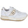 Sapatos Mulher Sapatilhas NeroGiardini E306361D-707 Branco / Ouro