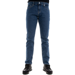 Textil Cintura Calças de ganga Calvin Klein debossed-logo hoodie Grau 36936-23544 Azul