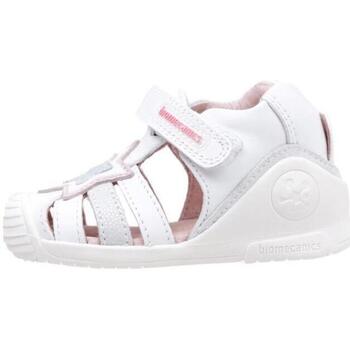 Sapatos Rapariga Sandálias Biomecanics 222114B Branco