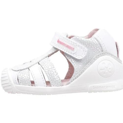 Sapatos Rapariga Sandálias Biomecanics 222111B Branco