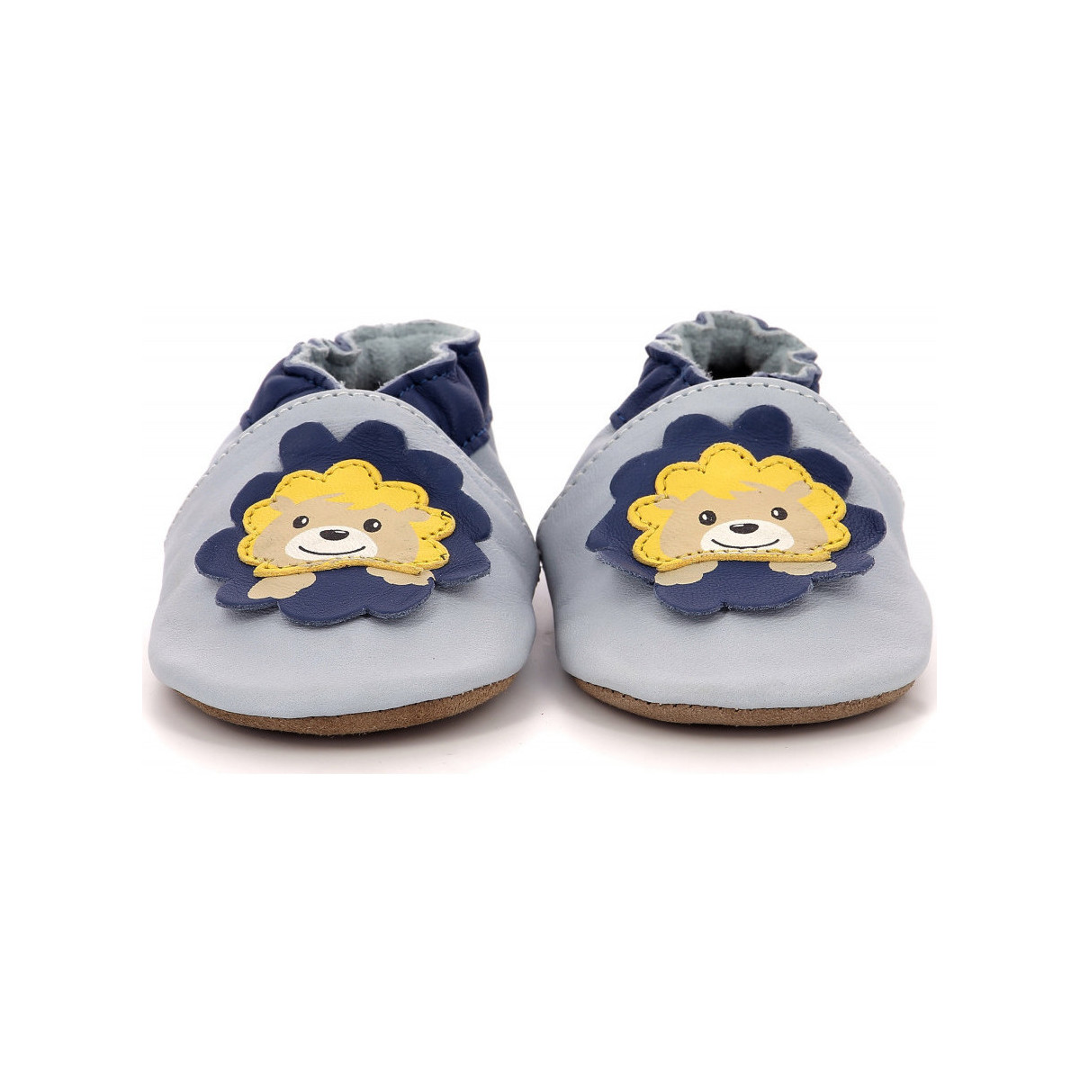 Sapatos Criança Pantufas bebé Robeez Happy Lion Azul