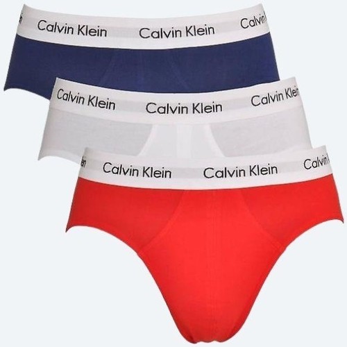 Roupa de interior Homem Boxer Calvin Klein Jeans 0000U2661G 3P HIP BRIEF Multicolor