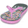 Sapatos Rapariga Chinelos Roxy RG VIVA STAMP II Marinho / Rosa
