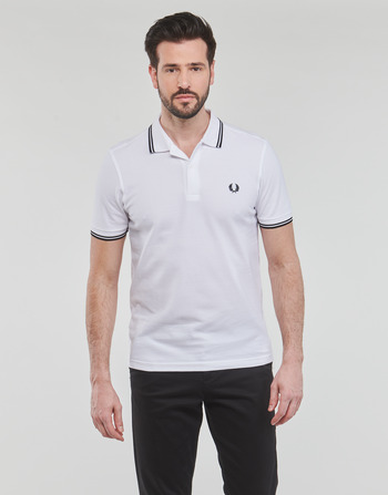 Textil Homem Outono / Inverno Fred Perry TWIN TIPPED FRED PERRY SHIRT Branco