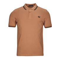 Textil disegnatam Polos mangas curta Fred Perry TWIN TIPPED FRED PERRY SHIRT Laranja