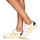 Sapatos Mulher Sapatilhas Gola GRANDSLAM TRIDENT Branco / Amarelo / Lilás