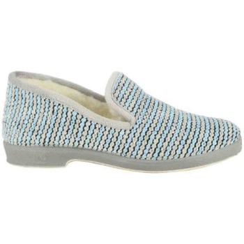 Sapatos Mulher Chinelos Doctor Cutillas Zapatilla de casa en tejido eco reciclado Azul