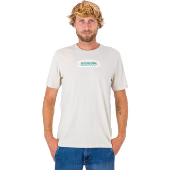 Textil Homem T-shirts e Pólos Hurley T-shirt  Every Explore Bege