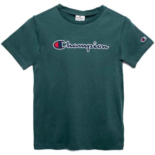 Textil Rapaz Columbia CSC basis logo t-shirt i lilla Champion  Verde