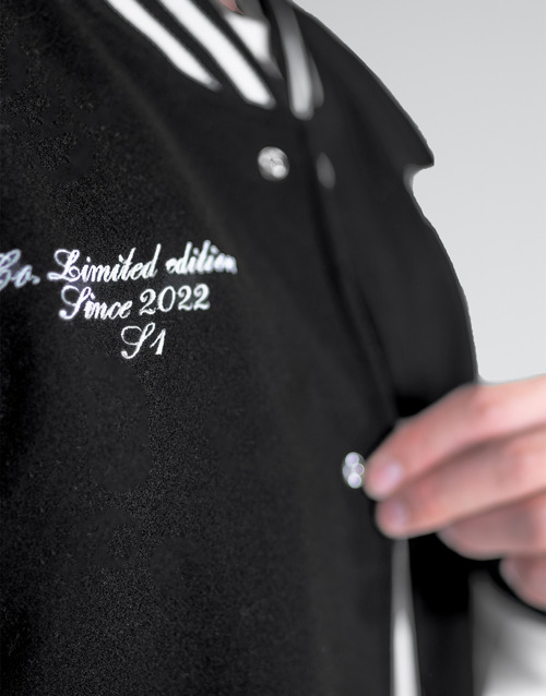 THEAD. BILLY TEDDY JACKET Preto